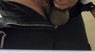Stroking that dick