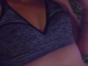 Fat soaking pussy after smoke 15/16