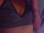 Fat soaking pussy after smoke 3/16