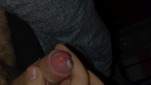 Masturbating for the first time in weeks blowing huge load
