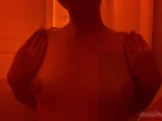 Cutie is having a bath and scrubbing (homemade) 5/16