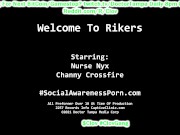 $CLOV Channy Crossfire Gets Strip Search, Gyno Exam By Nurse Nyx As The Nurse Says Welcome To Rikers 9/16