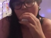 Short vape session