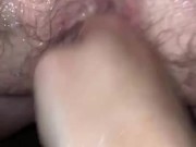 Fisting my cuck hubby making him into my wife