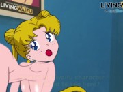 SAILOR MOON Usagi Tsukino Real 2D ANIME Big Japanese Ass HENTAI Serena Cosplay Sex PORN XXX rule 34 3/16