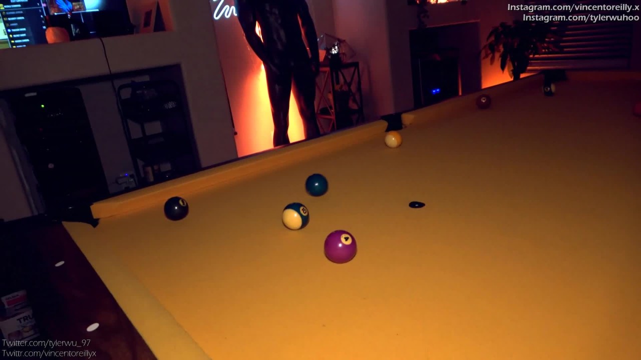 Asian boy Tyler Wu & Vincent O'Reilly bareback flip fuck on a pool table - RedTube
