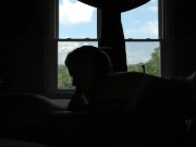 High heels upskirt fuck with panties to the side and creampie Part 1 3/16