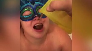  yellow shower with a warm drink