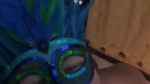 Daddy let me eat come out of condom