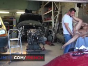 Lola Candy offers her ass to the mechanic guy 9/16