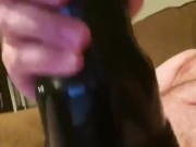 Solo Fleshlight with Dripping Creampie