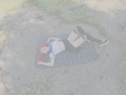 With ponytails, a girl with raspberry hair loves to do blowjob and have sex 1/16