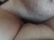 Milf teased dick with tits and got a tank full of jizz. 7/16