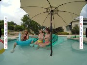Naughty America - Babes share a big dick during their vacation! 2/16