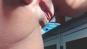 young latina with perfect ass filled with cream