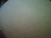 Schmale Schönheit fingert sich Muschi & Arschloch, wird danach gefickt und bekommt in Slip gespritzt 11/16