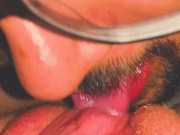 Watch me eat out my redhead tinder date 16/16