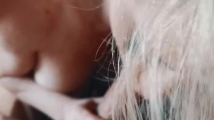 Hot blonde teases cock…. part 1