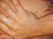I was so horny that i decided to make a video to a Fan - Amateur 18yo latina girl showing her body