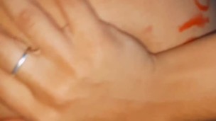 I was so horny that i decided to make a video to a Fan - Amateur 18yo latina girl showing her body