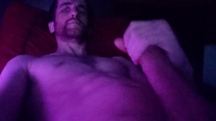 Solo Jerk off session in the dark