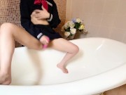 お風呂で大量潮吹きオナニーいっぱい吹いたよ 11/16