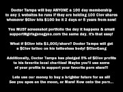 $CLOV Tina Lee Comet Gets Taken At Gas Station & Brought To Doctor Tampa For Presale Gyno Inspection 16/16