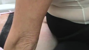 SUBMISSIVE HUSBAND-Pegged with Huge Head Strapon