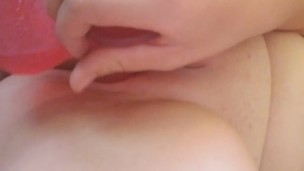 Curvy princess cumming hard for Daddy