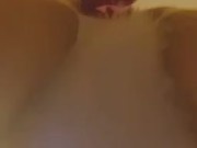 Riding dildo on the wall