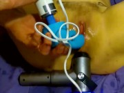 Squirting from anal vibrators 10/16