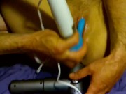 Squirting from anal vibrators 15/16