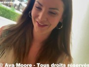 Ava Moore - Bukkake sur la plage nudiste de la baie des cochons au Cap d’Agde - PORNO REALITE 10/16