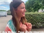 Ava Moore - Bukkake sur la plage nudiste de la baie des cochons au Cap d’Agde - PORNO REALITE 11/16