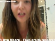 Ava Moore - Bukkake sur la plage nudiste de la baie des cochons au Cap d’Agde - PORNO REALITE 9/16