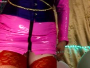 HD Latex Dominatrix Smoke Worship Striptease Gas Mask Smoking JOI Giant Tits 420&Cig Smoke worship! 10/16