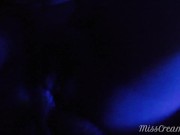 Hot French milf sucks cock and anal sex in night club in front of strangers - MissCreamy 7/16