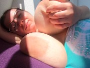 Hot day on balcony 5/16