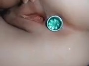 BRINCANDO COM PLUG ANAL 3/16