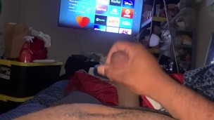 BlakStroke solo play. Cumshot at end. 