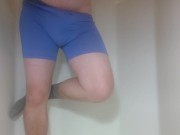 Pissing in the shower 13/16