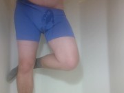 Pissing in the shower