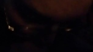 Fiance gives head at a public rest area