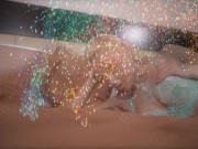 a hot blonde is fucked by two guys in the pussy at the same time - Lara Frost (OnlyFans) 6/16