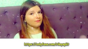 18 year old slut makes homemade porn after school. Anal in private messages