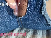 （馬男の種付け日記）　デニムショートパンツに種付けプレス　中出し 16/16