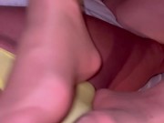 大好きなS妻からのパンスト足責め🥰 15/16