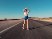 BANG Surprise - Bubble Butt Teen Fucked After Roller Skating 1/16