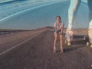 BANG Surprise - Bubble Butt Teen Fucked After Roller Skating 2/16