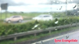 Quick Public Transportation Flashing Tits By Gorgeous Filipina Transgender Girl